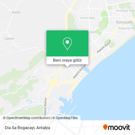 Dia Sa Bogacayi harita