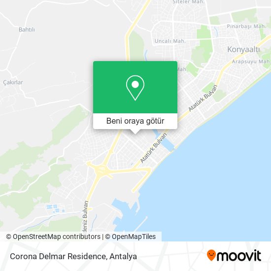 Corona Delmar Residence harita