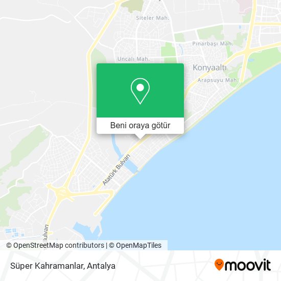 Süper Kahramanlar harita