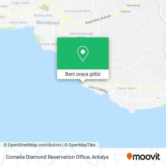 Cornelia Diamond Reservation Office harita