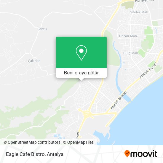 Eagle Cafe Bıstro harita