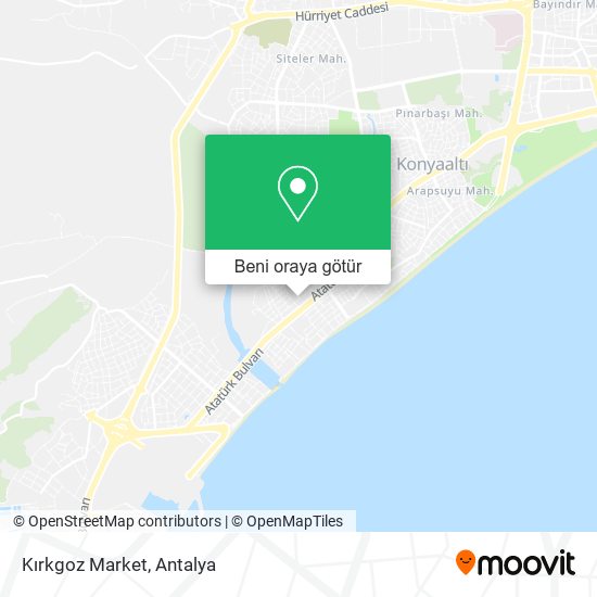 Kırkgoz Market harita