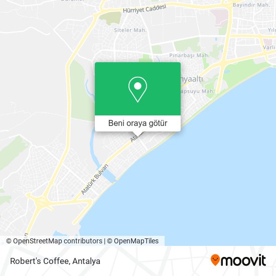 Robert's Coffee harita