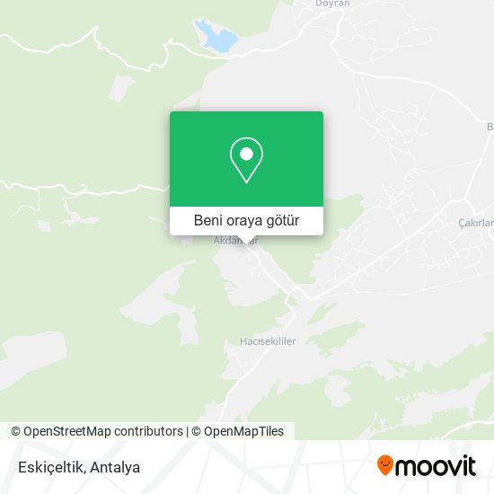 Eskiçeltik harita