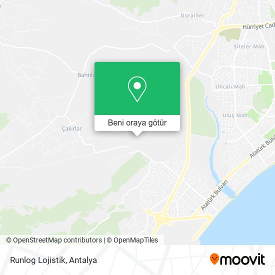Runlog Lojistik harita