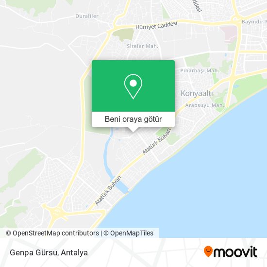 Genpa Gürsu harita