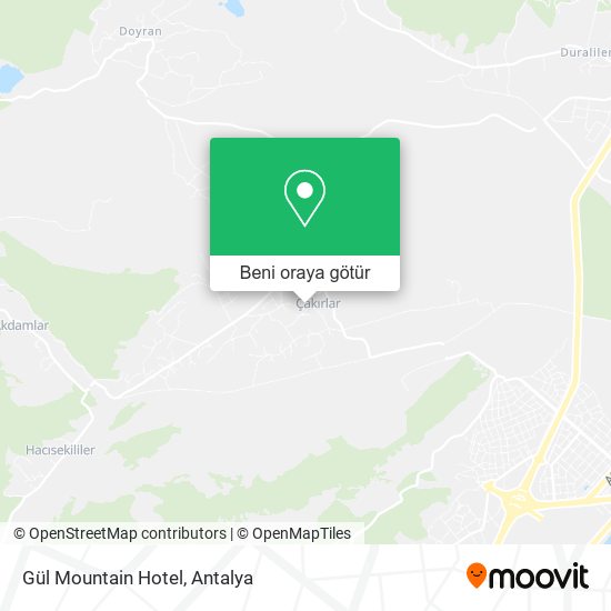 Gül Mountain Hotel harita