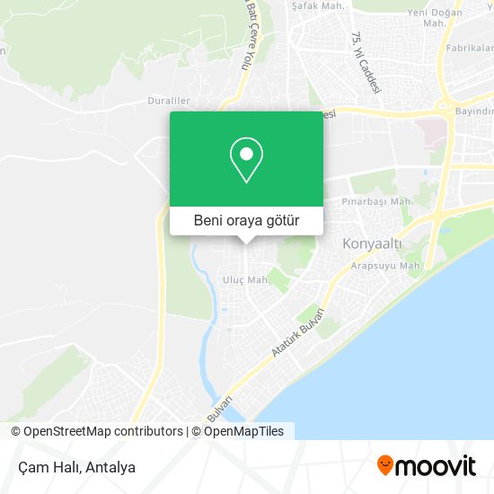 Çam Halı harita