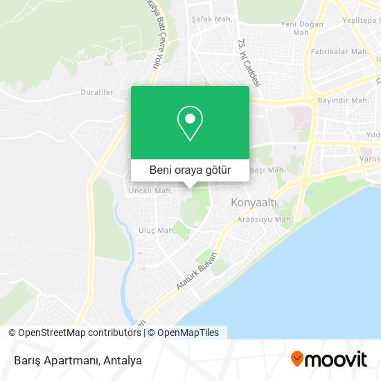 Barış Apartmanı harita