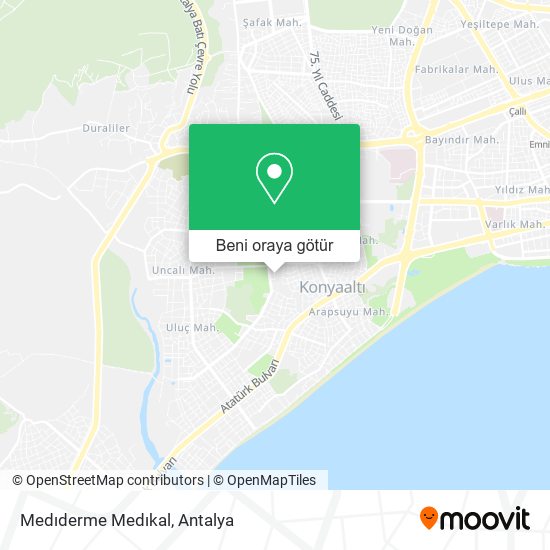Medıderme Medıkal harita