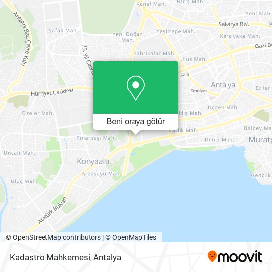 Kadastro Mahkemesi harita