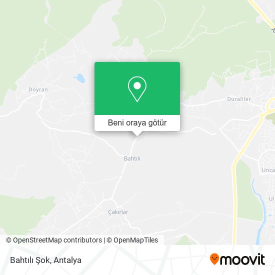 Bahtılı Şok harita