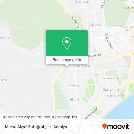 Merve Akyel Fotoğrafçılık harita