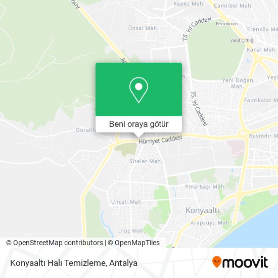 Konyaaltı Halı Temizleme harita