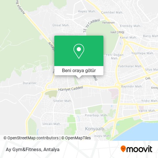 Ay Gym&Fitness harita