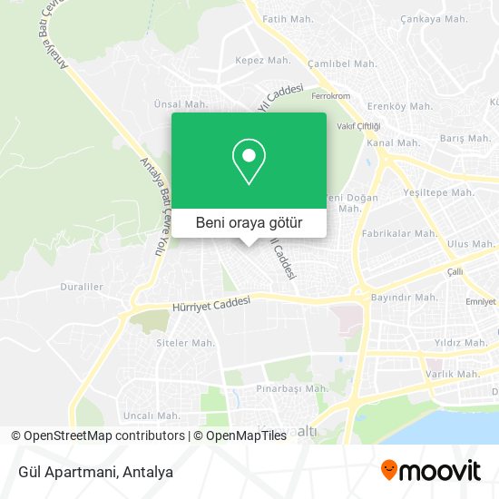 Gül Apartmani harita