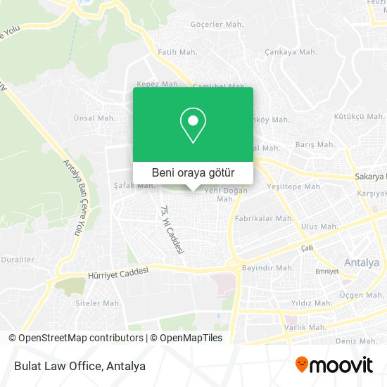 Bulat Law Office harita