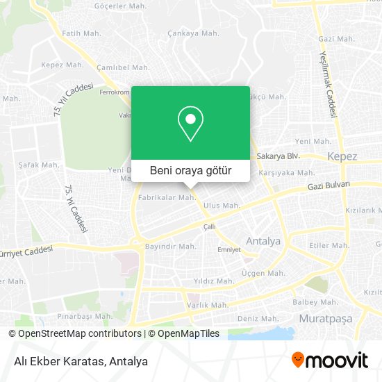 Alı Ekber Karatas harita