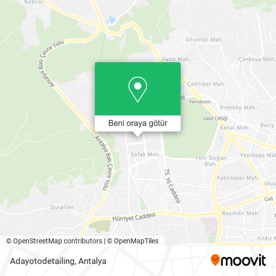 Adayotodetailing harita