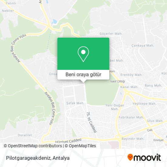 Pilotgarageakdeniz harita