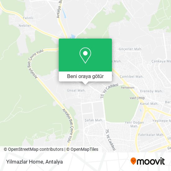 Yilmazlar Home harita