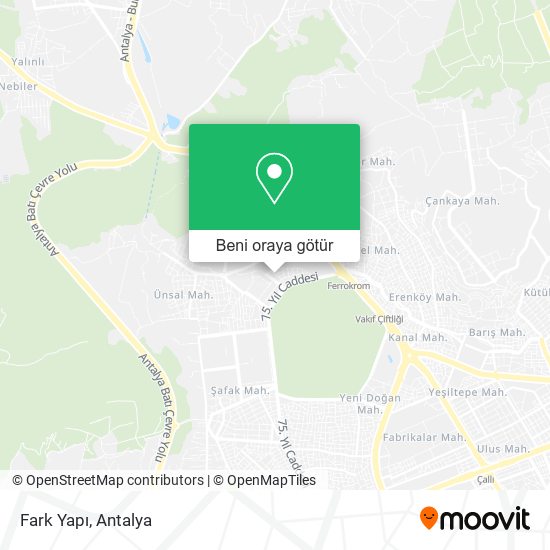 Fark Yapı harita