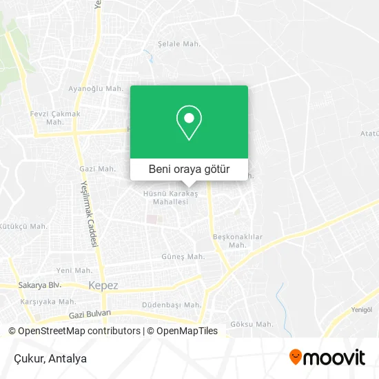 Çukur harita