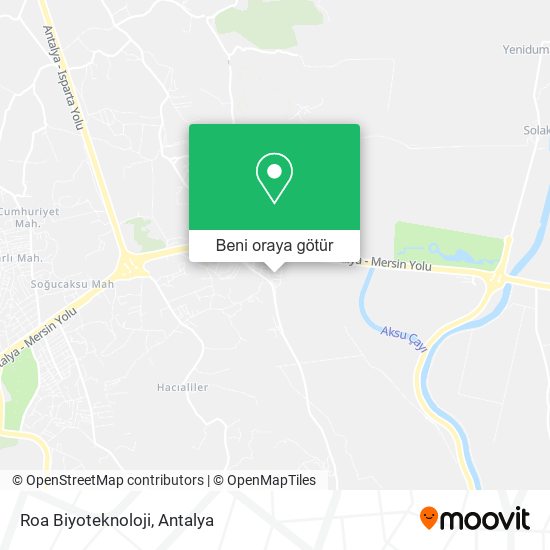 Roa Biyoteknoloji harita