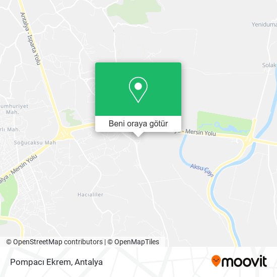 Pompacı Ekrem harita