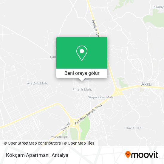 Kökçam Apartmanı harita