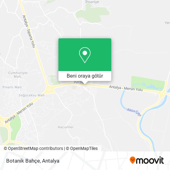 Botanik Bahçe harita