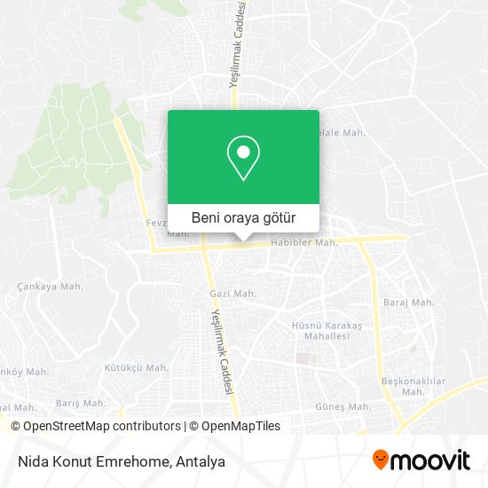 Nida Konut Emrehome harita