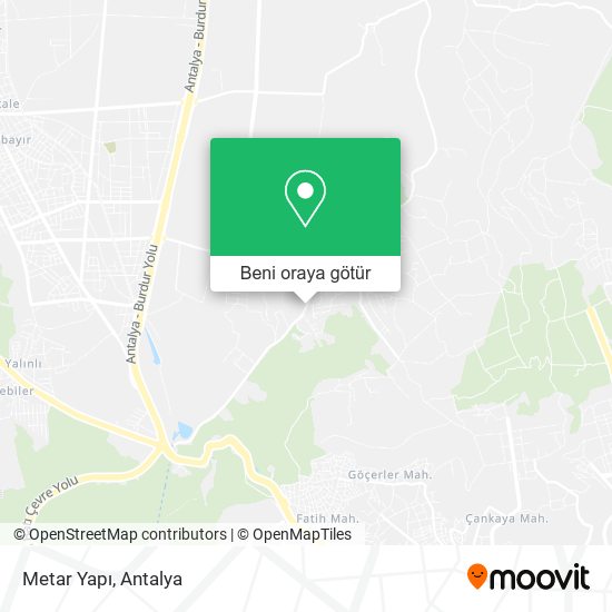 Metar Yapı harita