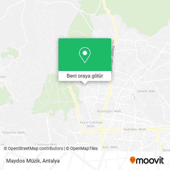 Maydos Müzik harita