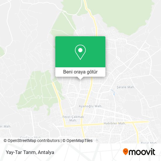 Yay-Tar Tarım harita