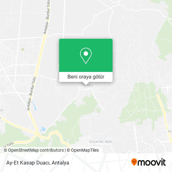 Ay-Et Kasap Duacı harita