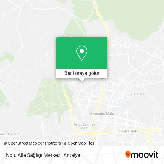 Nolu Aile Sağlığı Merkezi harita