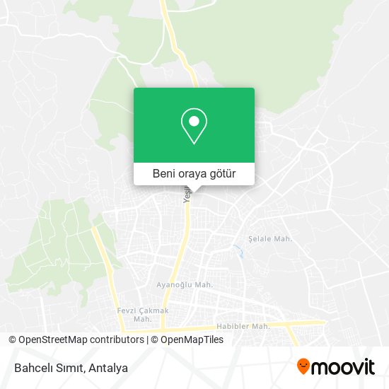 Bahcelı Sımıt harita