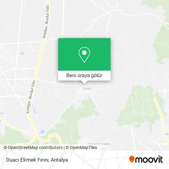 Duacı Ekmek Fırını harita