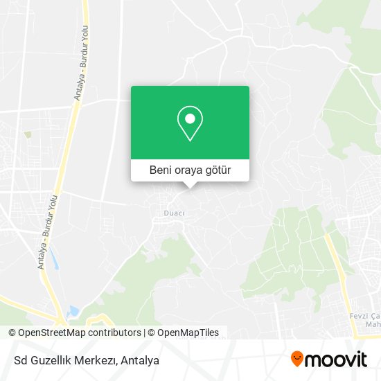 Sd Guzellık Merkezı harita