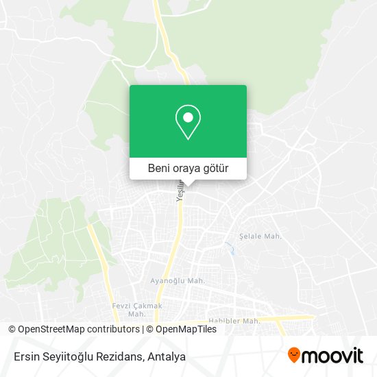Ersin Seyiitoğlu Rezidans harita
