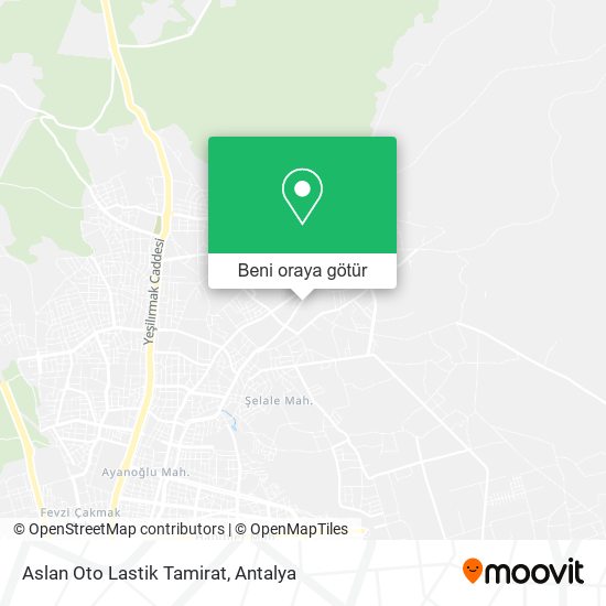 Aslan Oto Lastik Tamirat harita