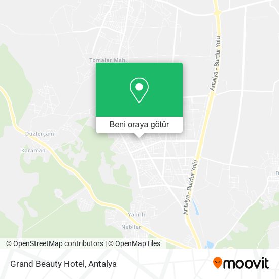 Grand Beauty Hotel harita
