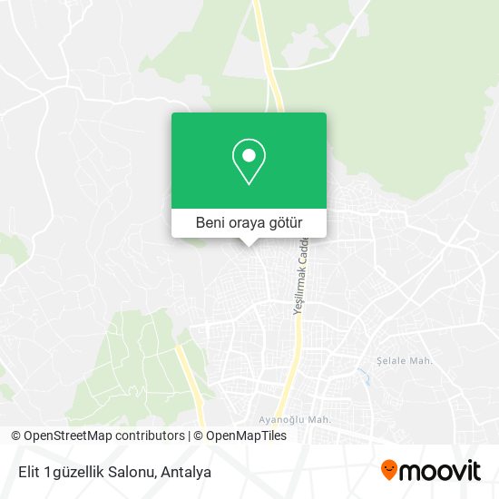 Elit 1güzellik Salonu harita
