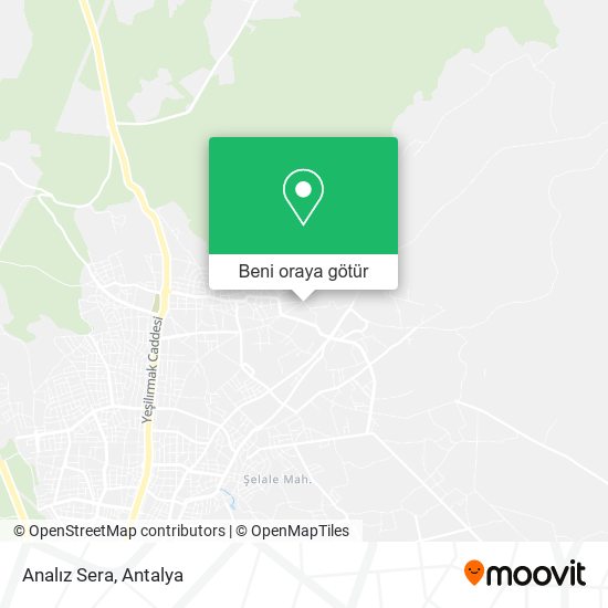 Analız Sera harita