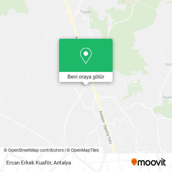 Ercan Erkek Kuaför harita