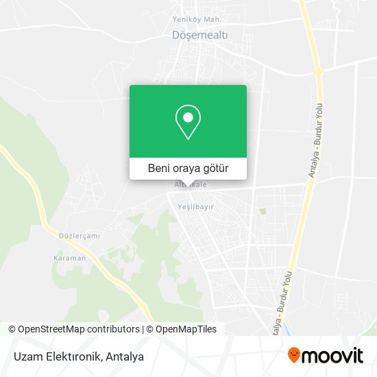 Uzam Elektıronik harita