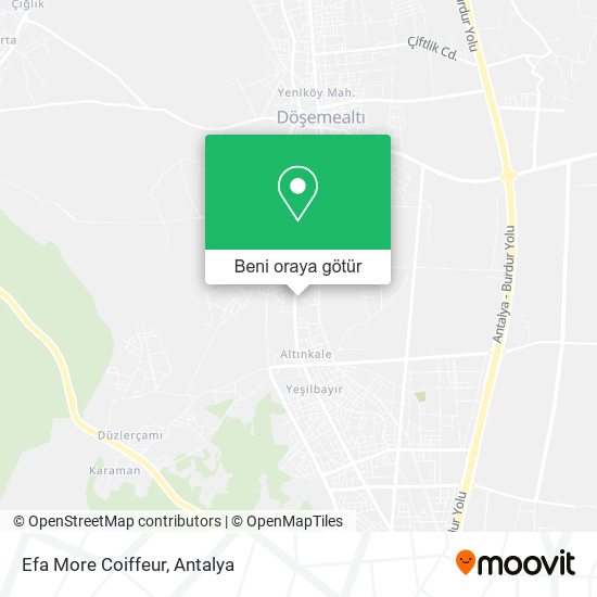 Efa More Coiffeur harita