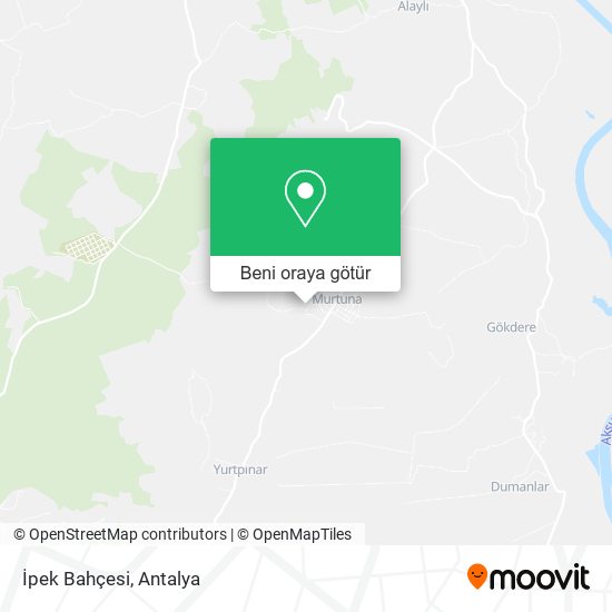 İpek Bahçesi harita