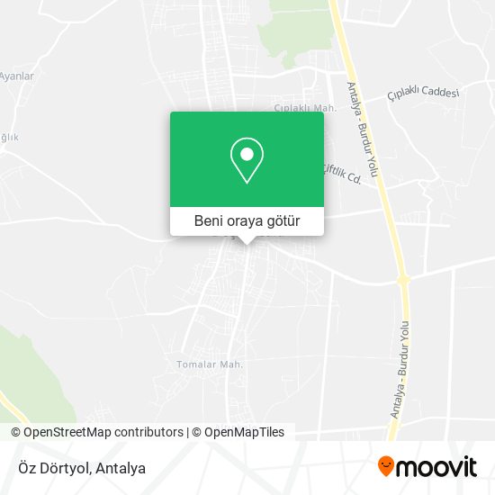 Öz Dörtyol harita